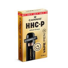 HHC-P Vape CANNIO - 0.5 ML. - GOLD GRAPE