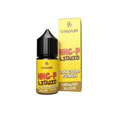 HHC-P Liquid for Canapuff vape pen - E-Liquid (1500 mg. HHC) - 10 ml. - 24K GOLD PUNCH