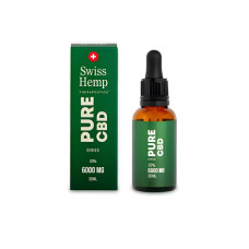 Swiss Hemp - CBD Oil CBD Pure 20% (30 ml./6000 mg.) Therapeutics