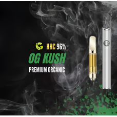 HHC Vape Kit - Vape Pen Incannation + Cartridge HHC 96% 1ML.