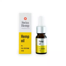 Swiss Hemp - CBD Hemp Oil 5% (10 ml./500 mg.) Full Spectrum